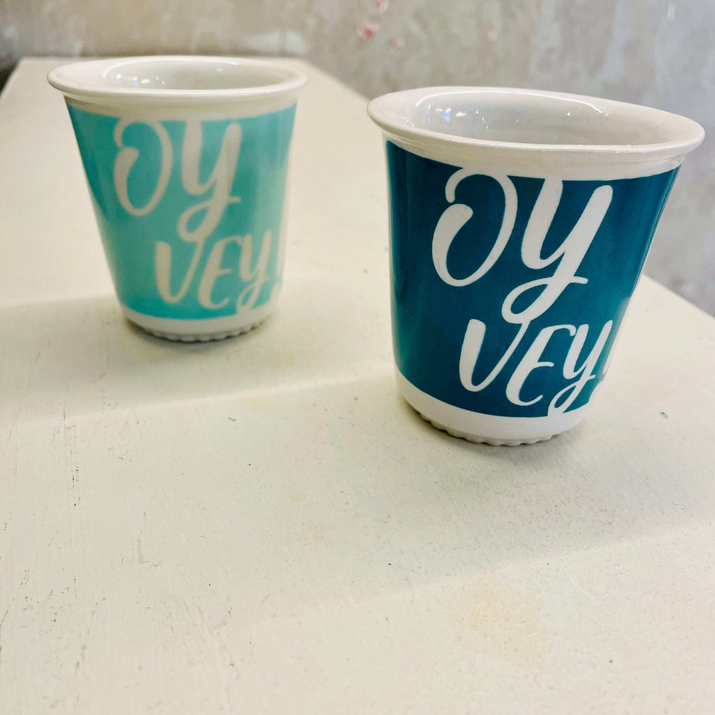 Oy vey! collection, coffee cups by Lubloy, (normal size)