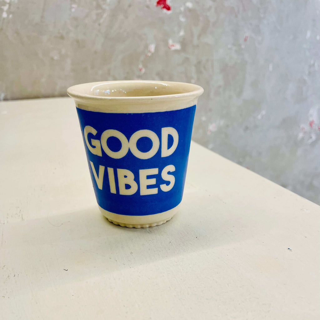 Good vibes collection, coffee cups by Lubloy, (normal size)