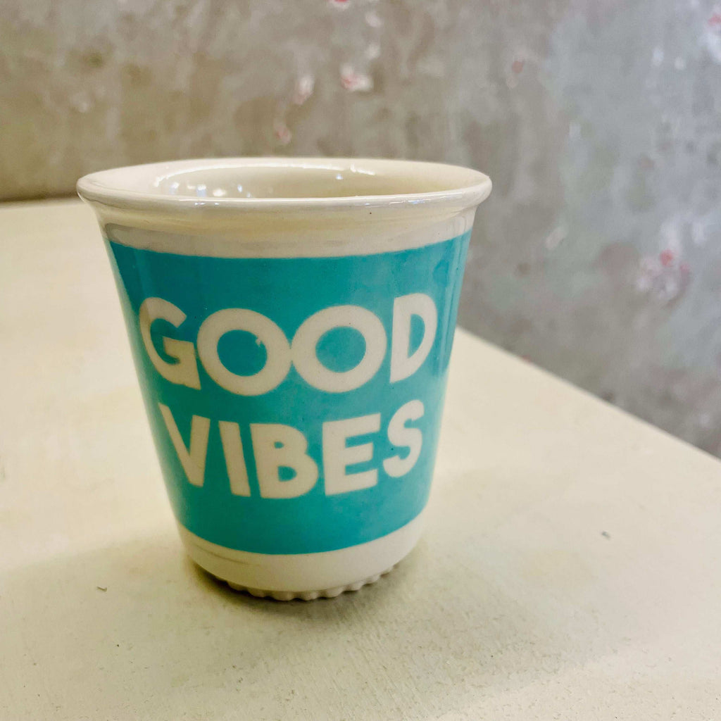 Good vibes collection, coffee cups by Lubloy, (normal size)