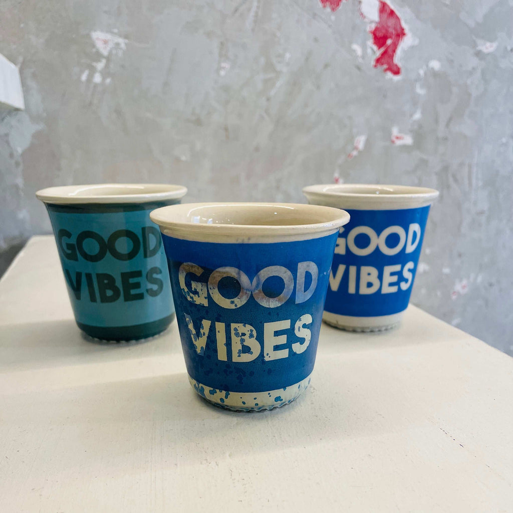 Good vibes collection, coffee cups by Lubloy, (normal size)