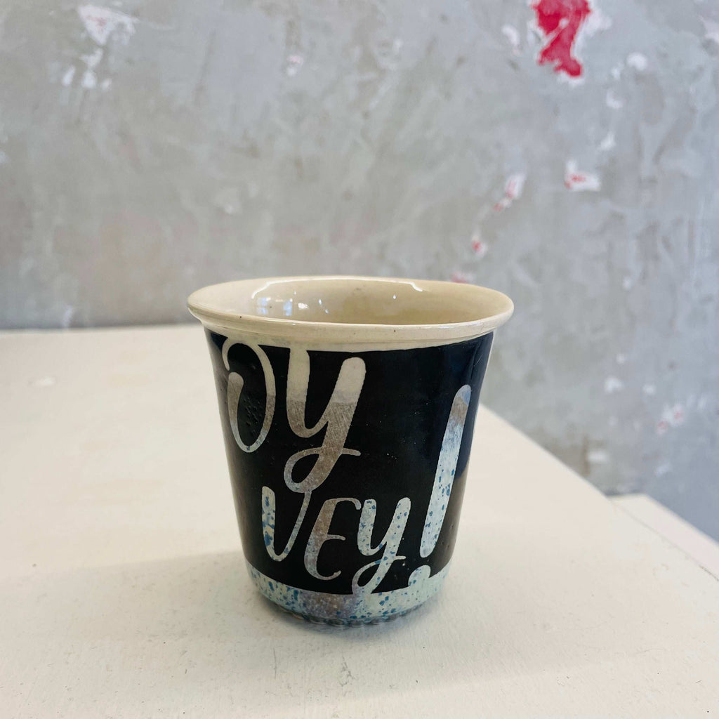 Oy vey! collection, coffee cups by Lubloy, (normal size)