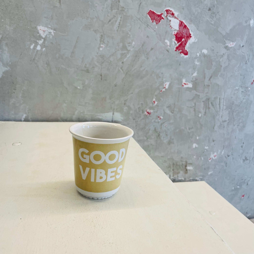 Good vibes collection, coffee cups by Lubloy, (normal size)