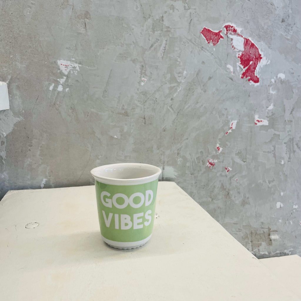 Good vibes collection, coffee cups by Lubloy, (normal size)