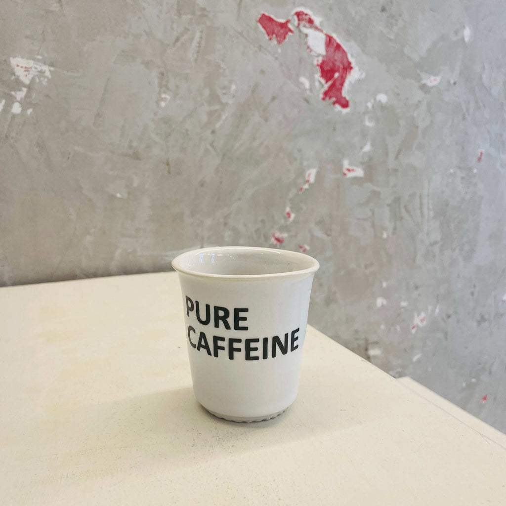 Pure caffeine coffee cups by Lubloy