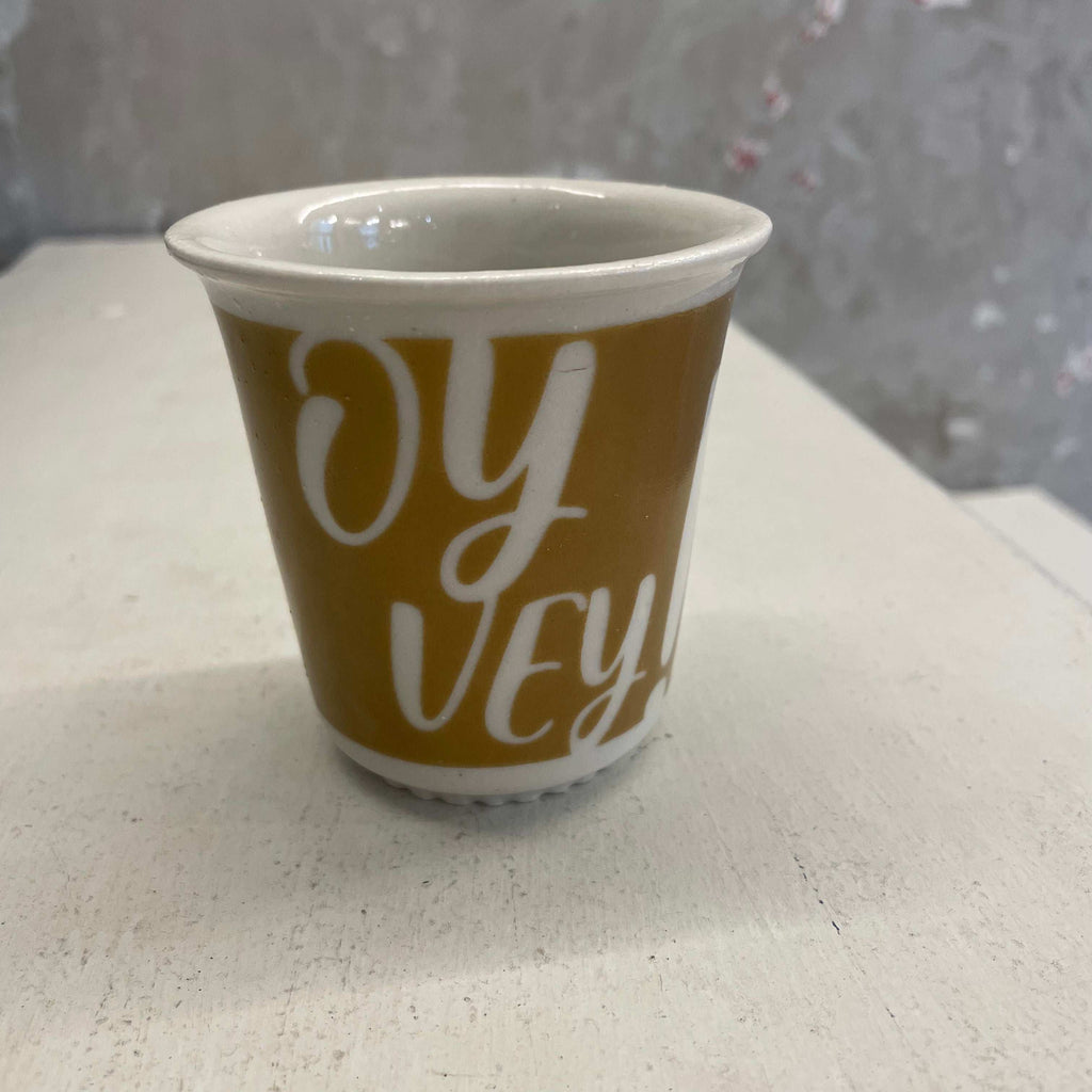 Oy vey! collection, coffee cups by Lubloy, (normal size)