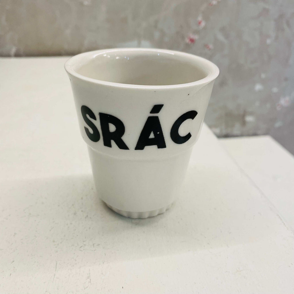 Srác coffee cup, Yiddish collection, Lubloy