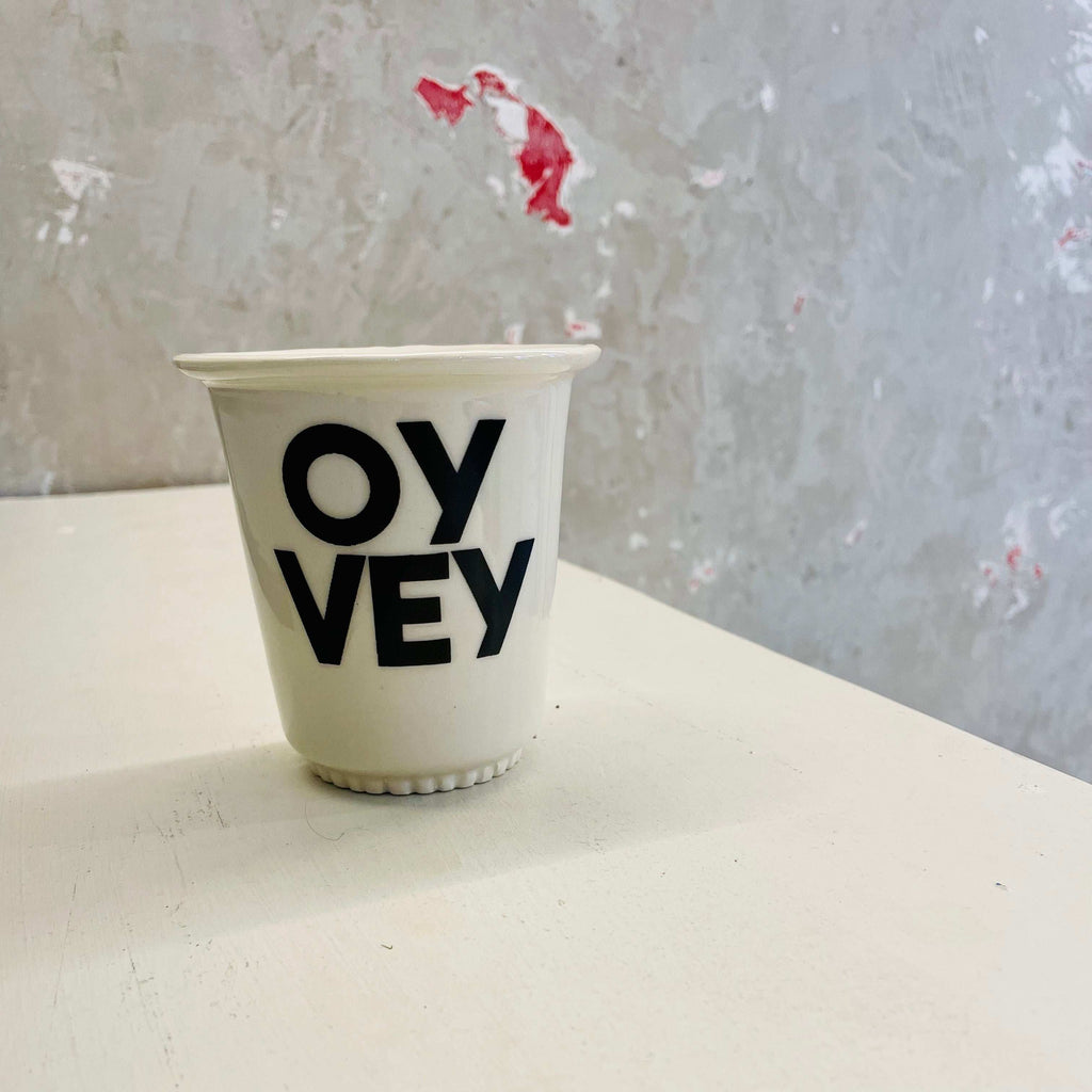 Oy vey! collection, coffee cups by Lubloy, (normal size)