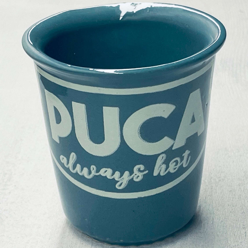 Puca coffee cup, Yiddish collection, Lubloy