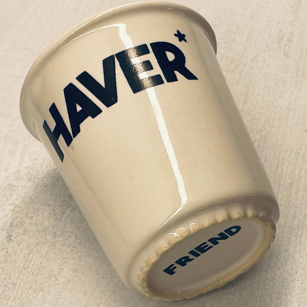 Haver coffee cup, Large size, Yiddish collection, Lubloy